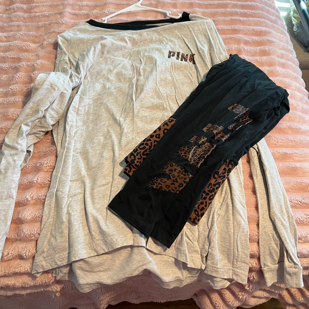 Victoria's Secret PINK Leopard Set
